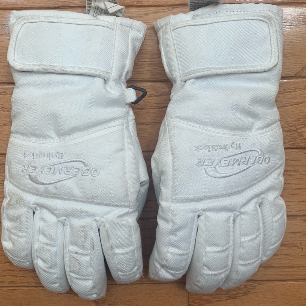 Obermeyer Snowy White Winter Gloves